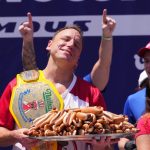 Nathan’s Hot Dog Eating Contest: Joey Chestnut wins epic return