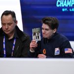 Maxim Naumov pays tribute to parents at US figure skating championships